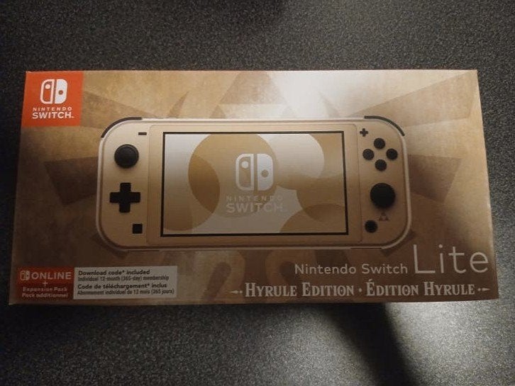 Nintendo Switch Lite Hyrule Edition - Nieuw in doos, Ophalen, Nieuw, Zonder controller, Switch Original