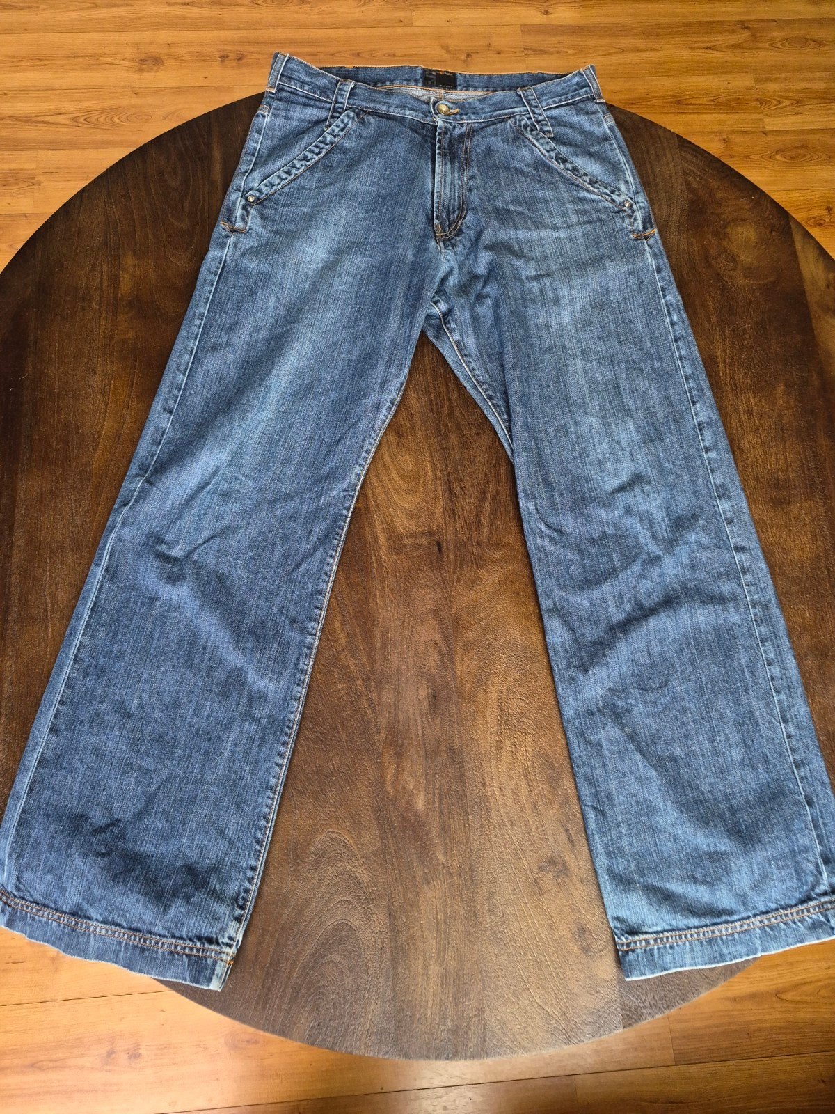 Energie Jeans Baggy W34 - Zo goed als nieuw, Energie, Blauw, Ophalen of Verzenden, Zo goed als nieuw