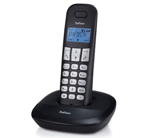 Profoon PDX-1100 DECT Telefoon Zwart Draadloos "TWEEDE KANS", Ophalen of Verzenden, Nieuw, 1 handset