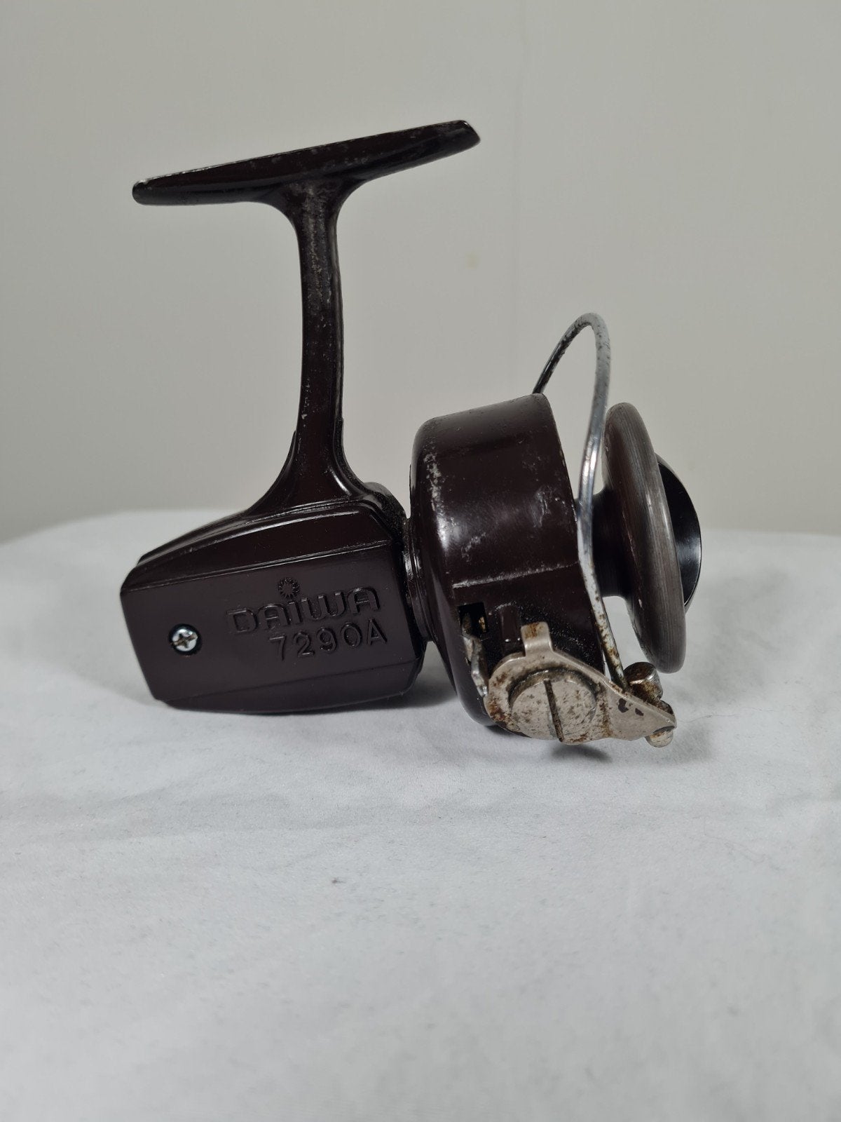 Vintage Daiwa 7290A werpmolen – Made in Japan, Ophalen of Verzenden, Gebruikt, Molen