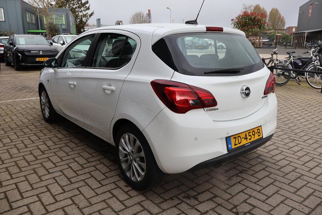Opel Corsa 1.0 Turbo Online Edition 1e Eigenaar | Volledig O, Voorwielaandrijving, Stof, Gebruikt, Wit