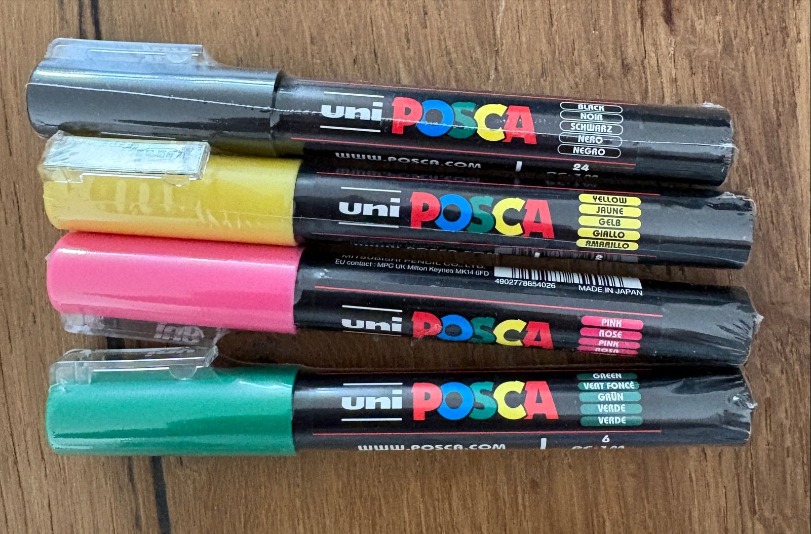 Nieuwe Uni Posca stiften - Diverse kleuren en maten, Hobby en Vrije tijd, Tekenen, Verzenden, Nieuw, Potlood of Stift