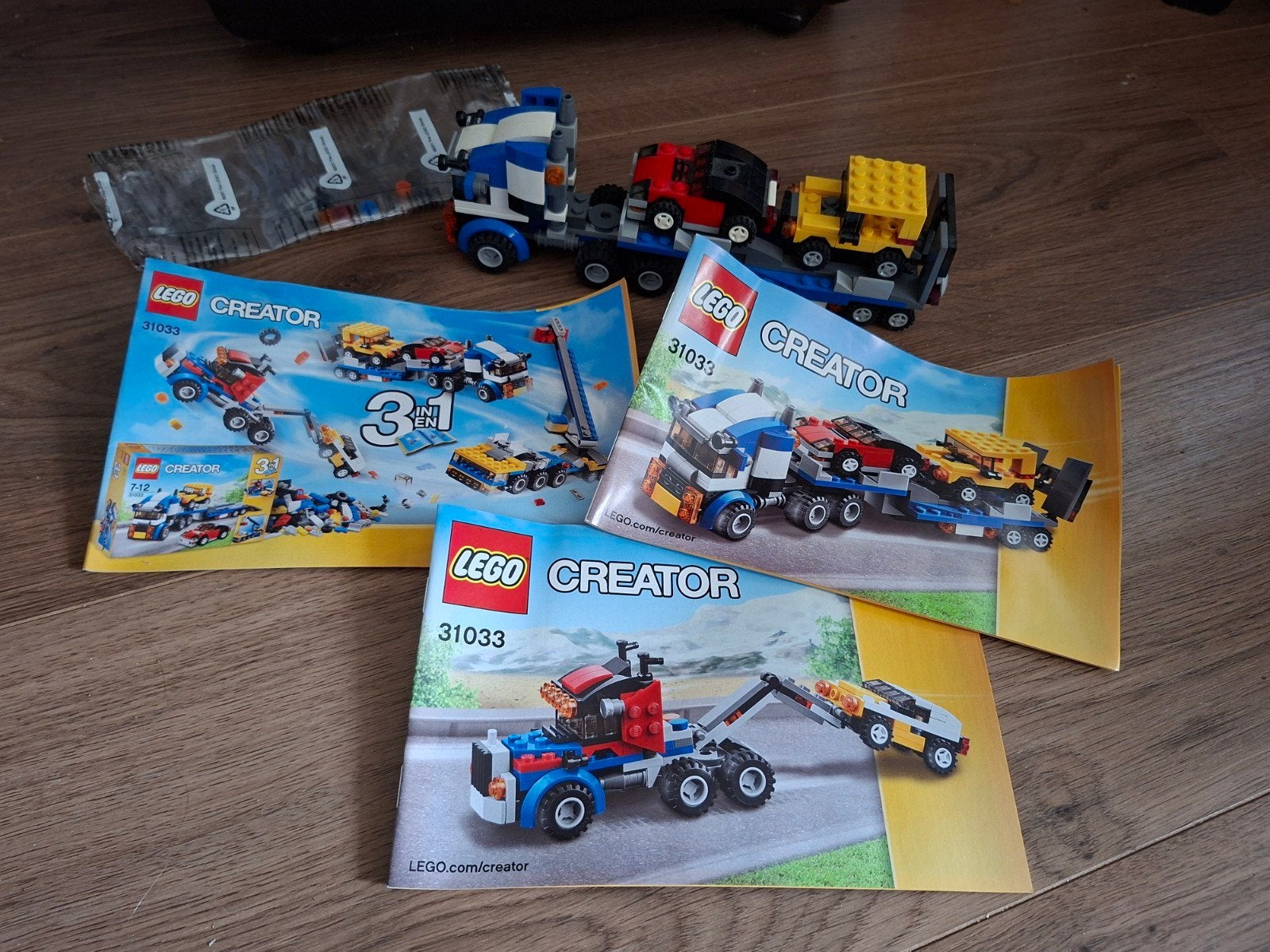 LEGO Creator 31033 Transporter met 3-in-1 modellen, Kinderen en Baby's, Speelgoed | Duplo en Lego, Lego, Compleet, Ophalen of Verzenden