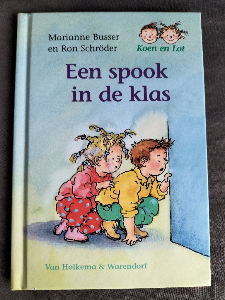 M. Busser - Koen en Lot - Een spook in de klas/ avi M3, Ophalen of Verzenden, Zo goed als nieuw, Marianne Busser; Ron Schröder