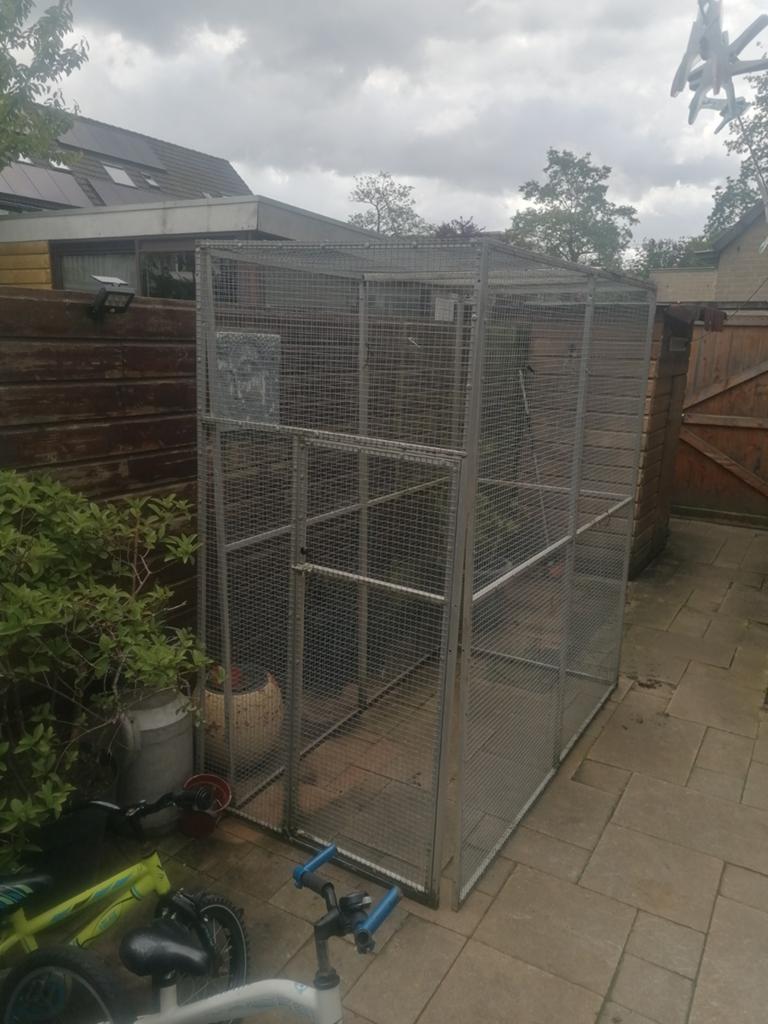 Aluminum voilere panelen, Dieren en Toebehoren, Vogels | Hokken en Kooien, Ophalen of Verzenden, Aluminium, Volière