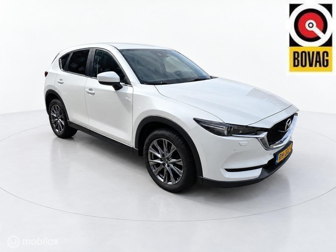 Mazda CX-5 2.0 SkyActiv-G 165 2017 BOSE/KEYLESS/LMV/CARPLAY!, Auto's, 1998 cc, Gebruikt, 4 cilinders, Wit