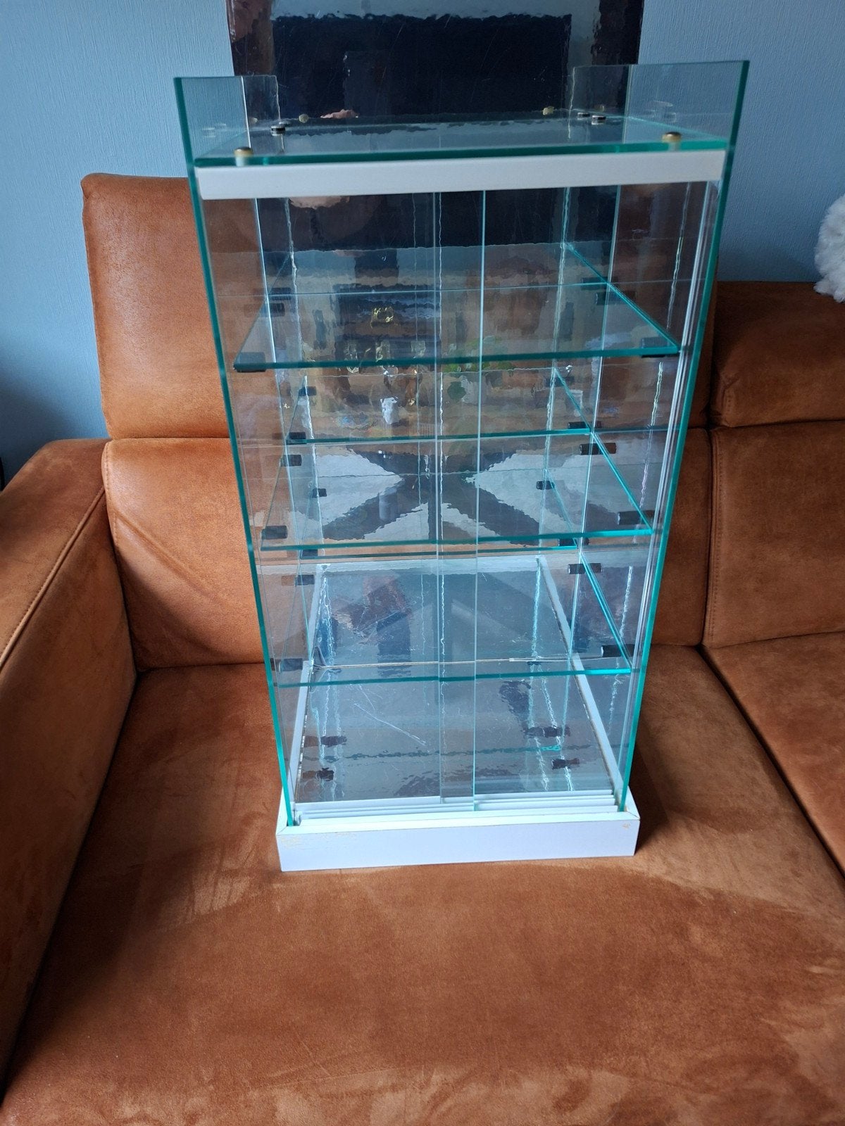 Mooie vitrinekast 65x35 cm voor Swarovski of verzameling, Ophalen
