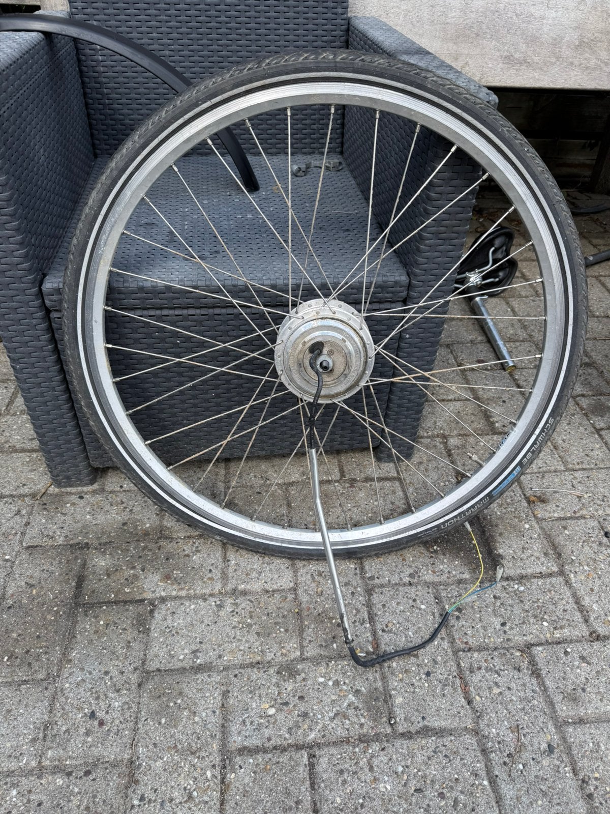 Voorwielmotor RIH 28 inch, Ophalen of Verzenden, Zo goed als nieuw