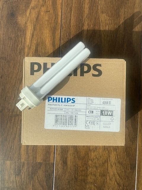 15x Philips master pl-c 18w/830/4p NIEUW, Ophalen of Verzenden, Nieuw, G24, Philips