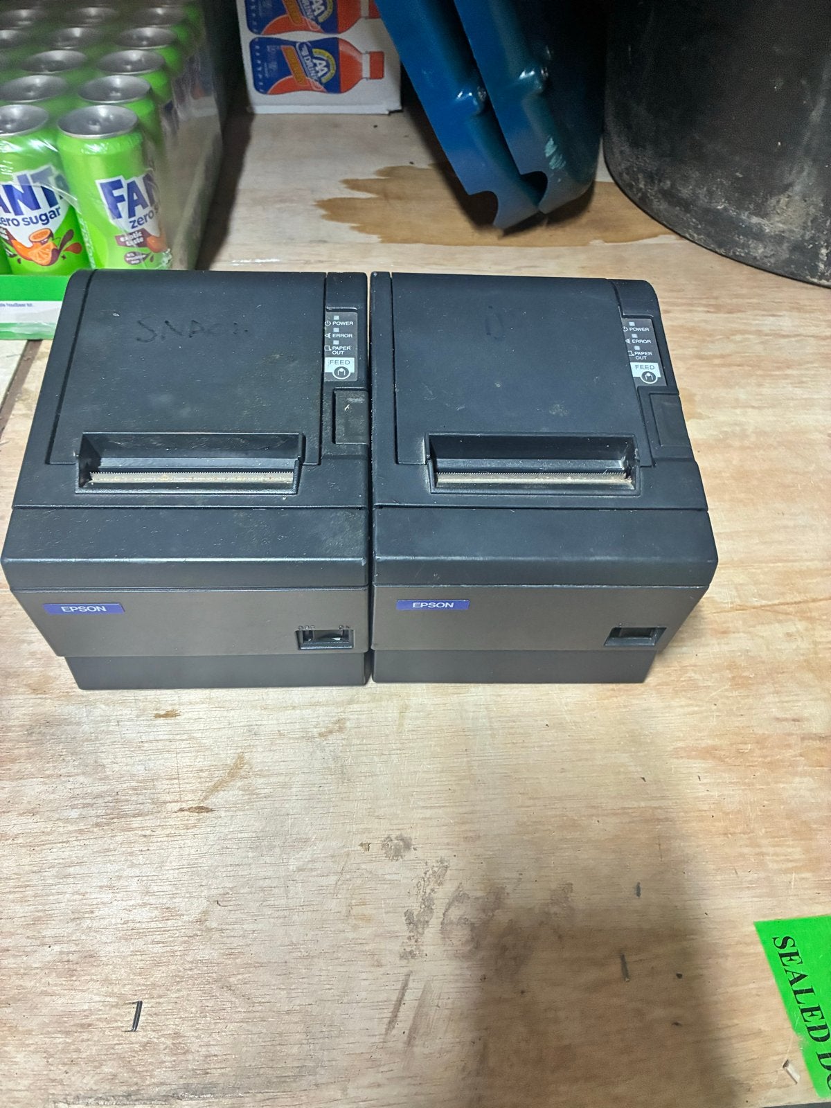 Epson TM-T88SP Bonprinter (2 stuks), Computers en Software, Printers, Zwart-en-wit printen, Gebruikt, Printer, Ophalen of Verzenden