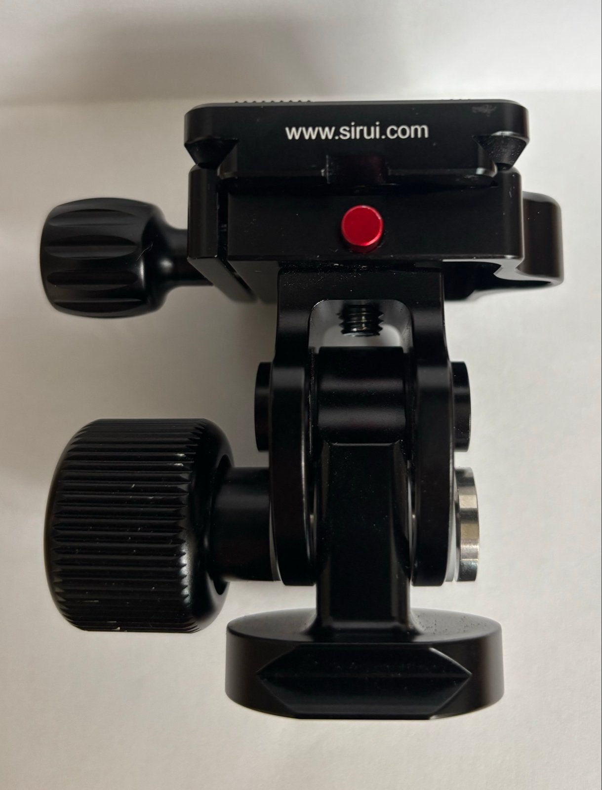 Sirui L-10 Monopod Tilt Head met TY-60 snelkoppelingsplaat, Ophalen of Verzenden, Inclusief draagtas, Sirui, Statiefkop