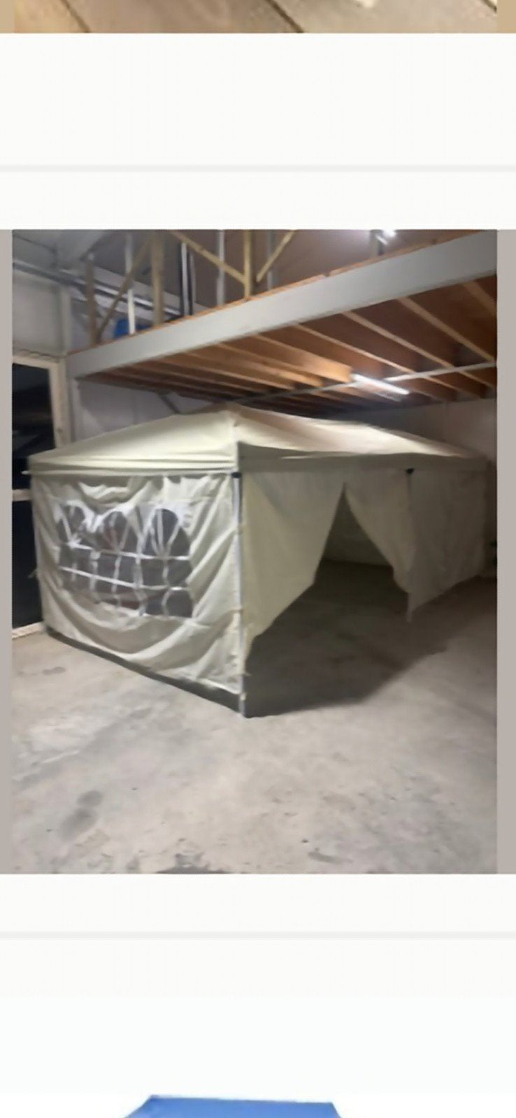 Partytent inklapbaar Vidaxl 3x6 meter - Zo goed als nieuw, Ophalen, Opvouwbaar, Partytent, Minder dan 4 meter