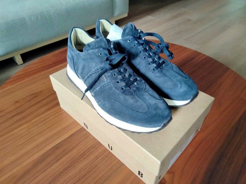 Nubikk sneakers (Maat 44), Ophalen, Nubikk, Blauw, Sneakers of Gympen