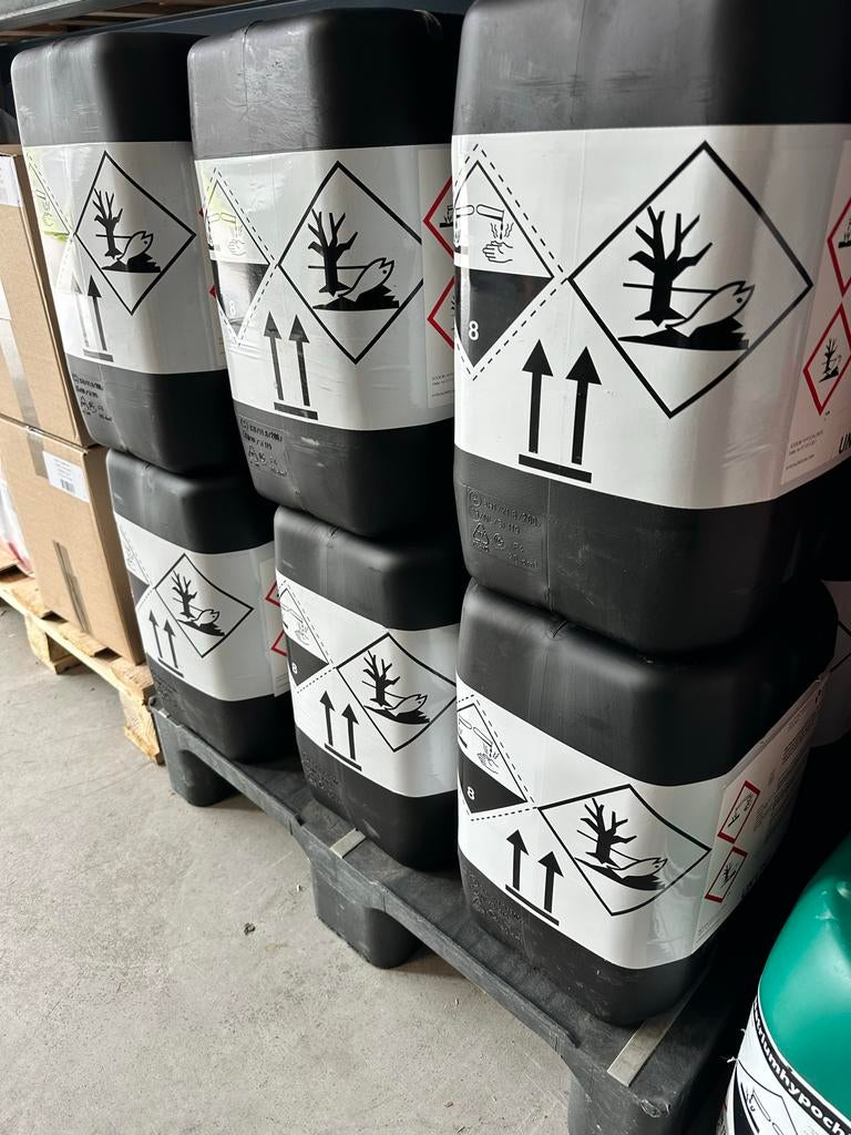 Natriumhypochloriet zwembad chloor - 25L, Ophalen, Nieuw, Overige soorten