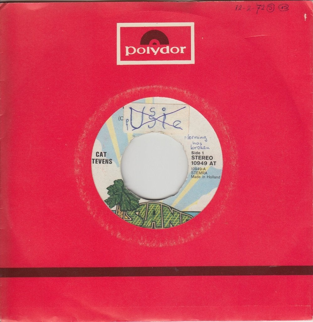 Cat Stevens **Morning Has Broken**, Gebruikt, 7 inch, Ophalen of Verzenden, Pop
