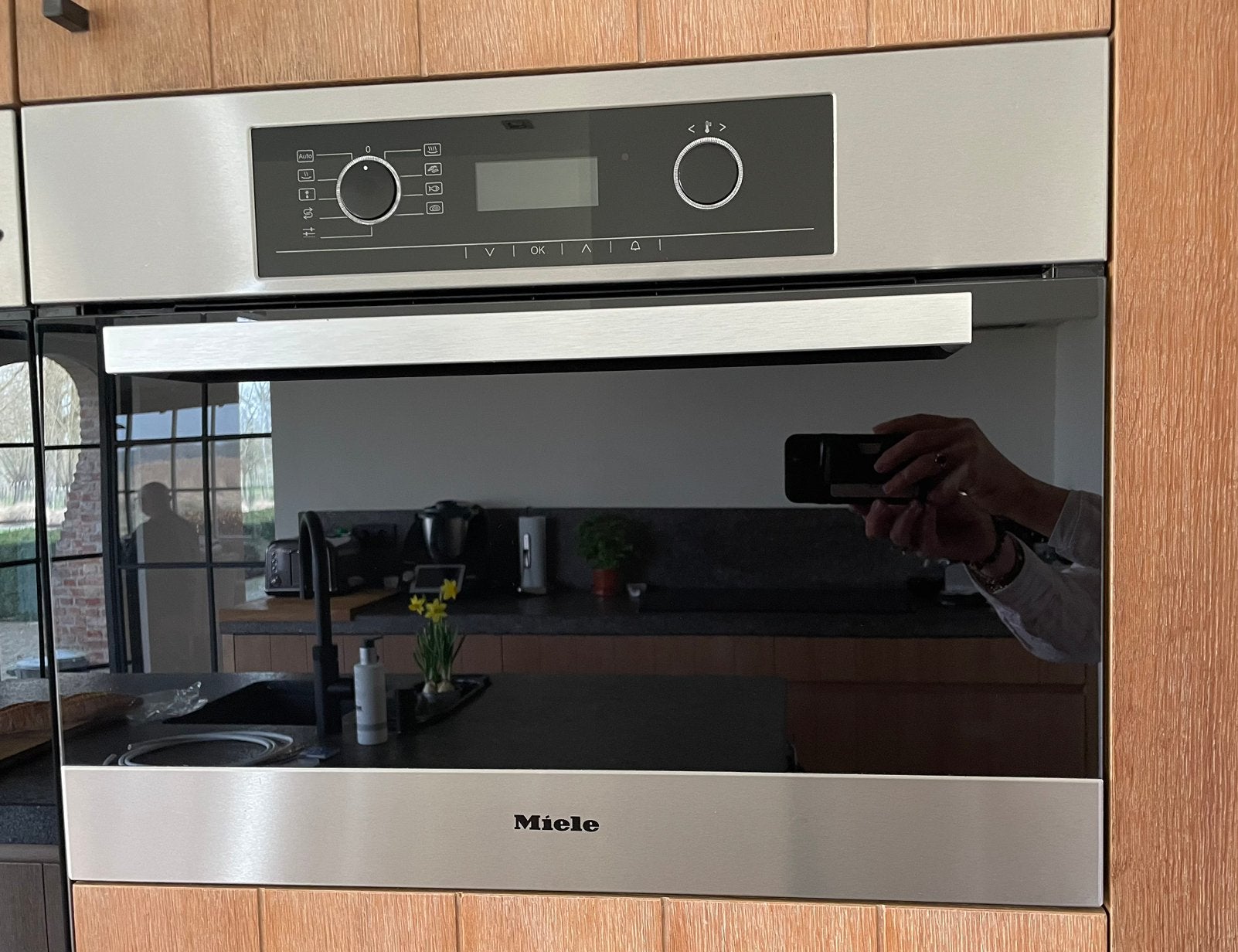 Miele stoomoven DG5061, Ophalen, 45 tot 50 cm, Inbouw, Miele