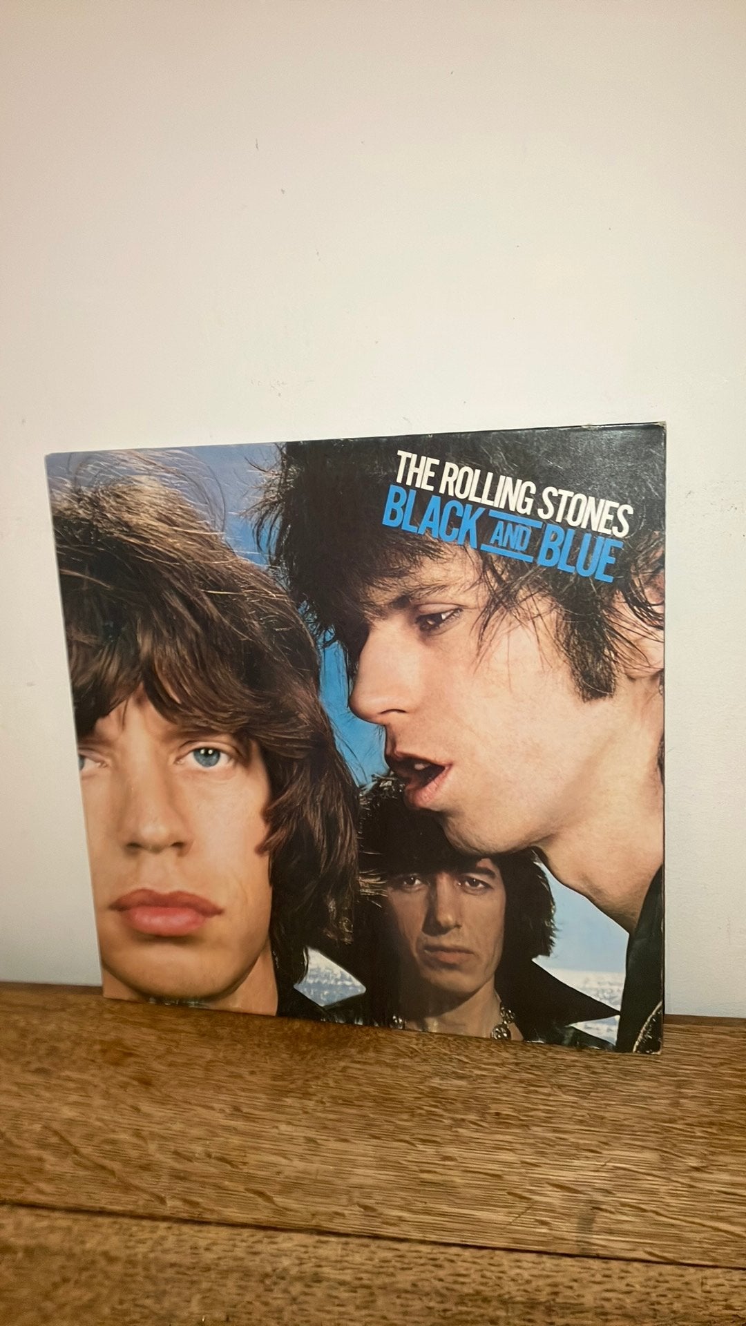 The  rolling stones Black and Blue lp, Gebruikt, Inclusief binnenhoes, 1980 - 1989, Ophalen of Verzenden
