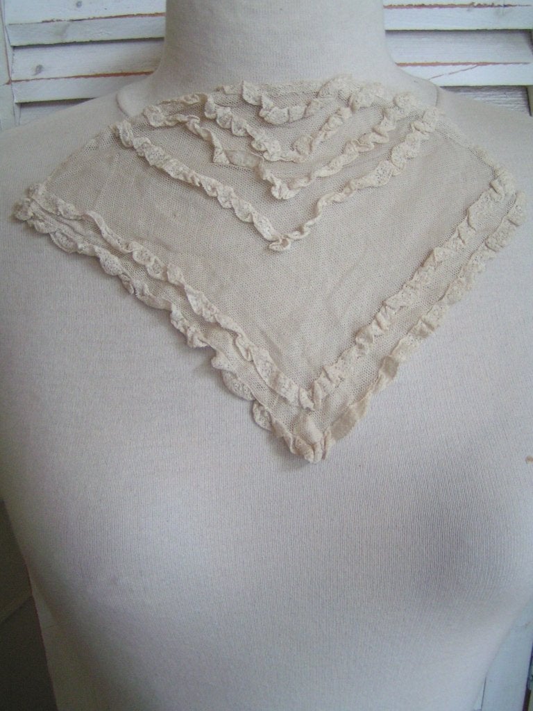 antiek kraagje nr SS 245, Antiek en Kunst, Antiek | Kleding en Accessoires, Verzenden, Dames