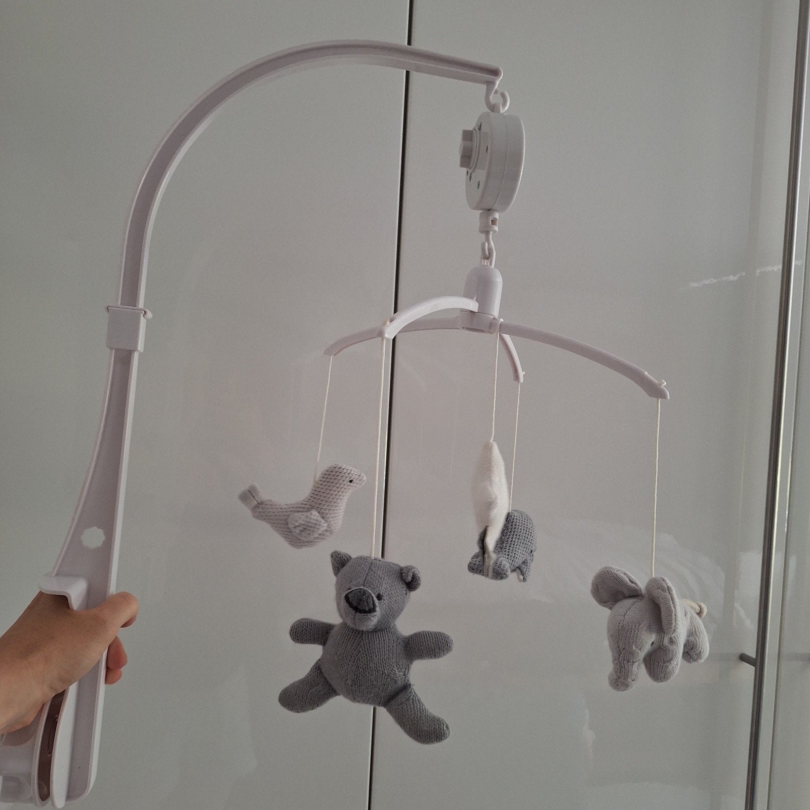 Baby's Only Muziekmobiel met gebreide dieren, Kinderen en Baby's, Speelgoed | Babyspeelgoed, Ophalen of Verzenden, Zo goed als nieuw
