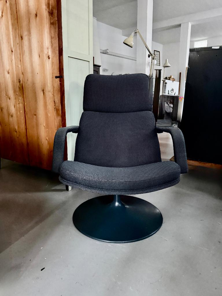Vintage Artifort fauteuil, Dutch design Geoffrey Harcourt, Ophalen, Gebruikt, -, -