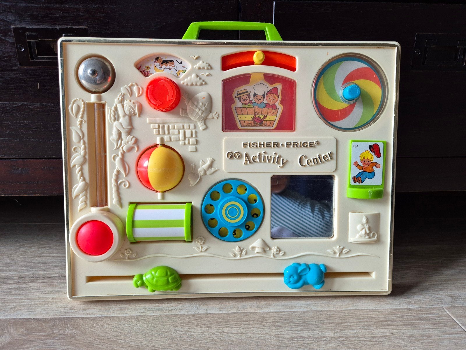 Fisher-Price Activity Center Vintage Speelpaneel, Kinderen en Baby's, Ophalen of Verzenden, Gebruikt, Speelset, Met geluid