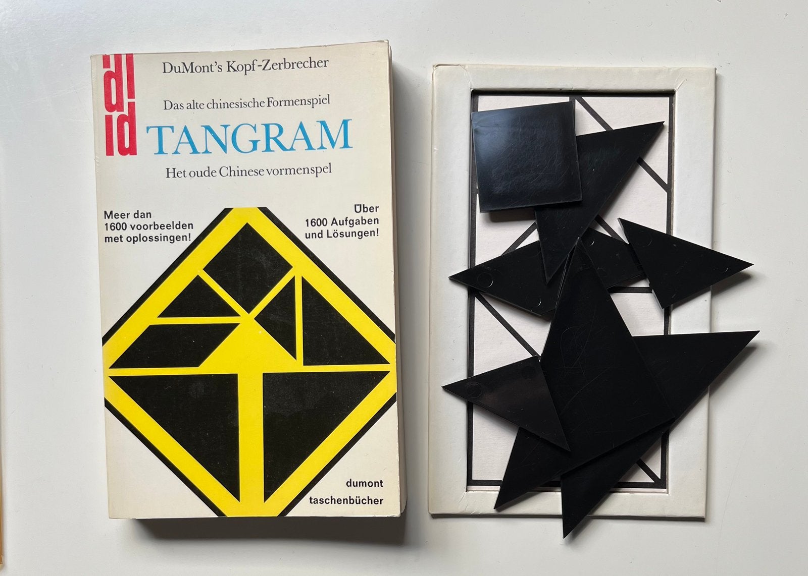 Tangram - het oude Chinese vormenspel met 1600 spelopgaven, Ophalen of Verzenden