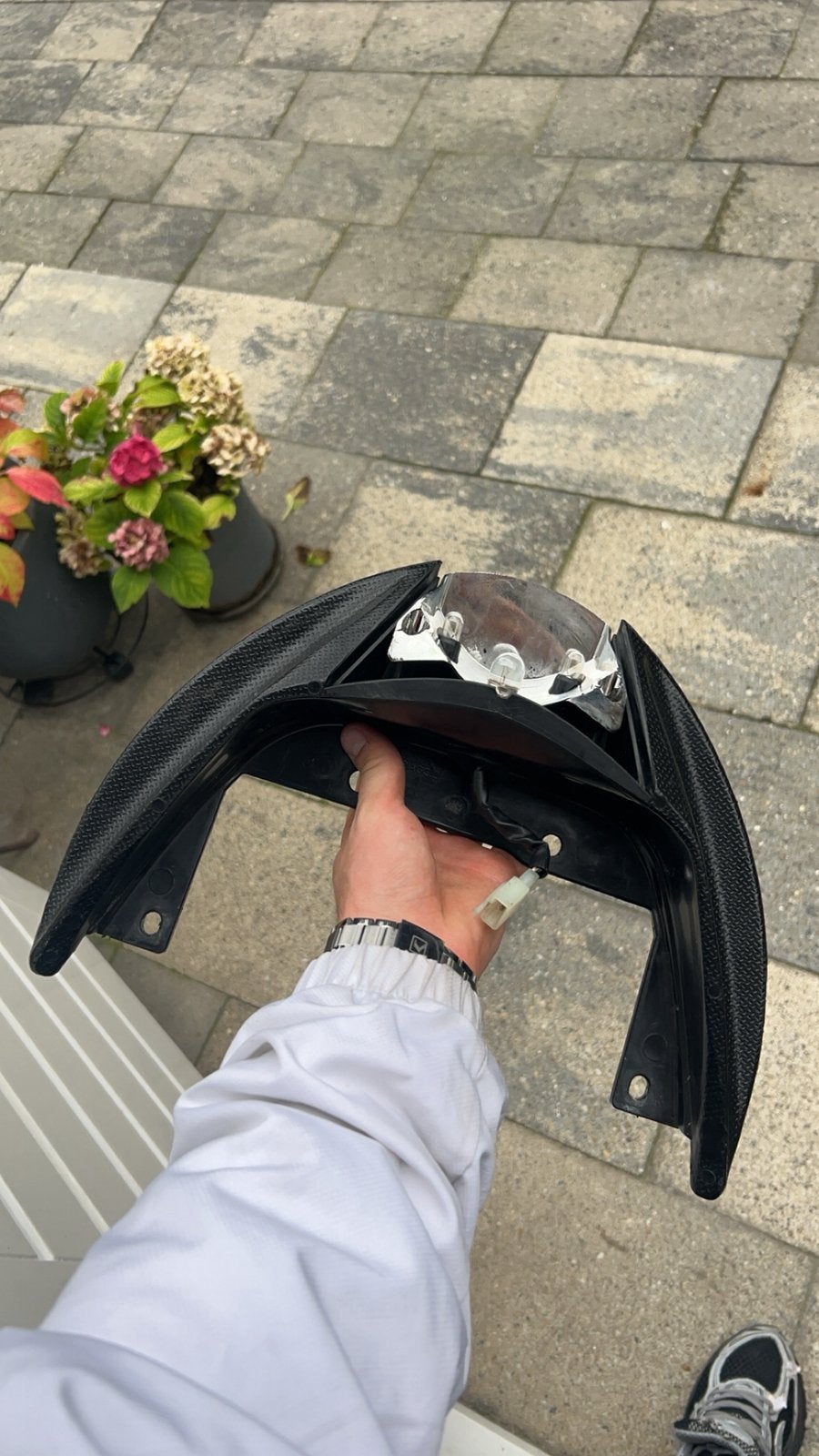 Standaard zip spoiler met achterlicht, Ophalen of Verzenden, Zo goed als nieuw, Overige typen, Piaggio