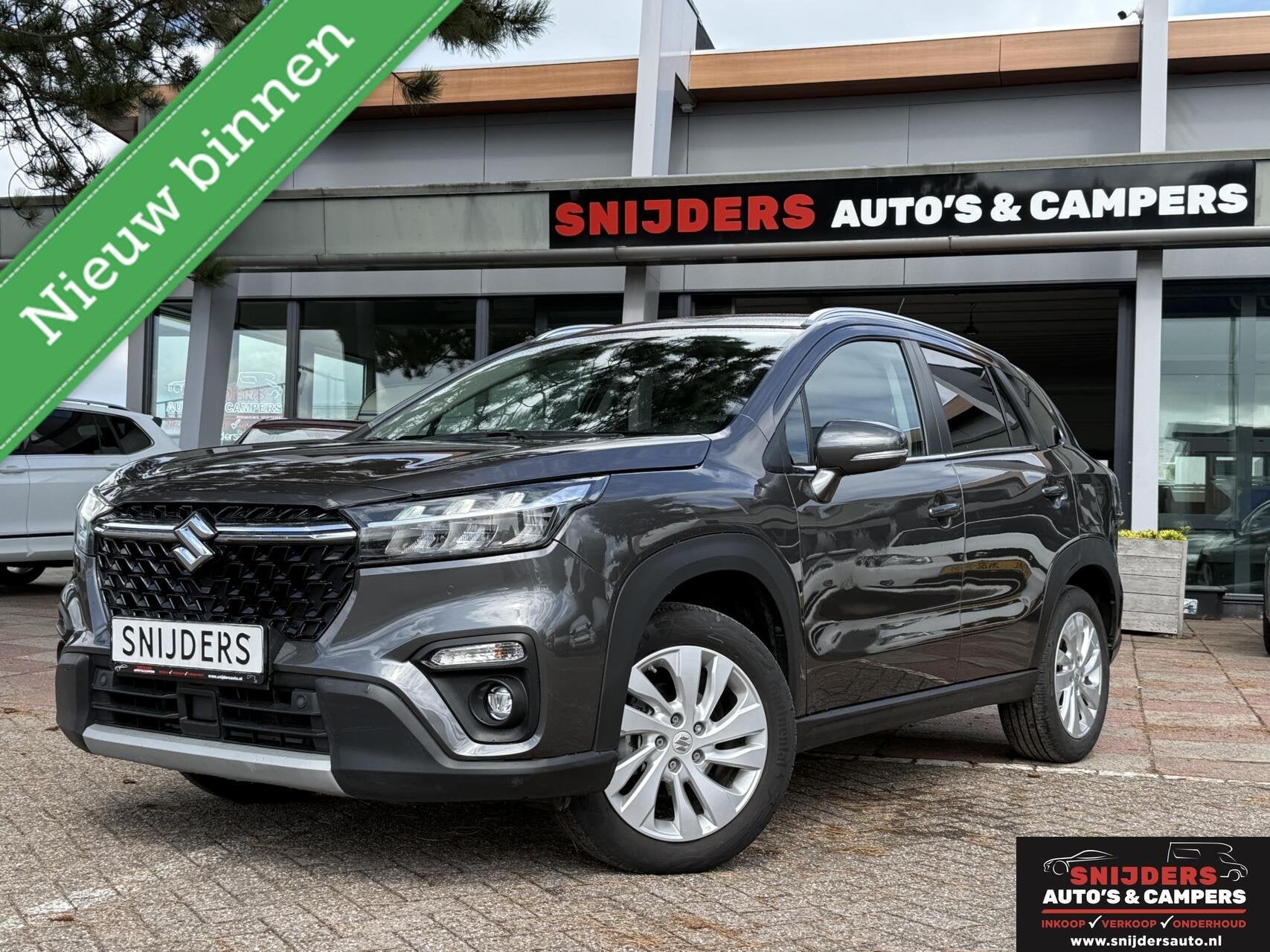 Suzuki S-Cross 1.5 Hybrid Style met fijne opties, Stof, Gebruikt, 4 cilinders, 400 kg