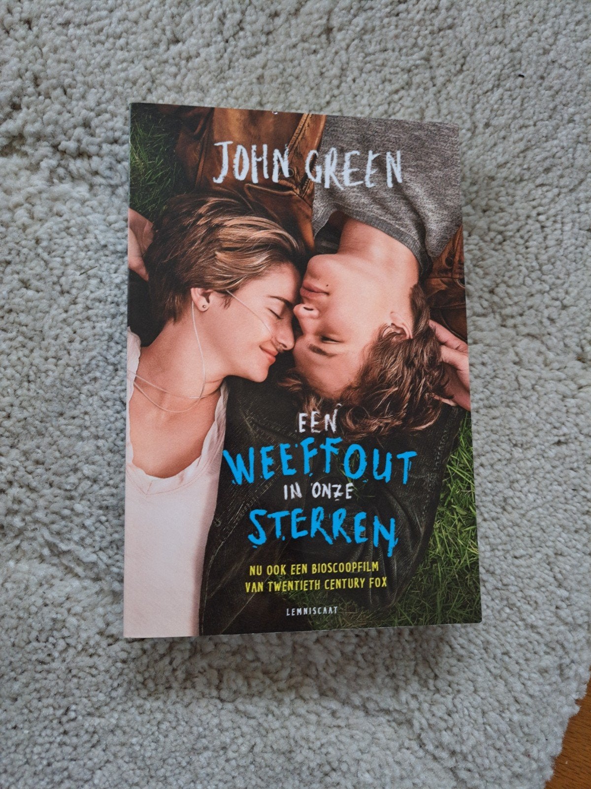 John Green - Een weeffout in onze sterren, Ophalen of Verzenden, Zo goed als nieuw, John Green