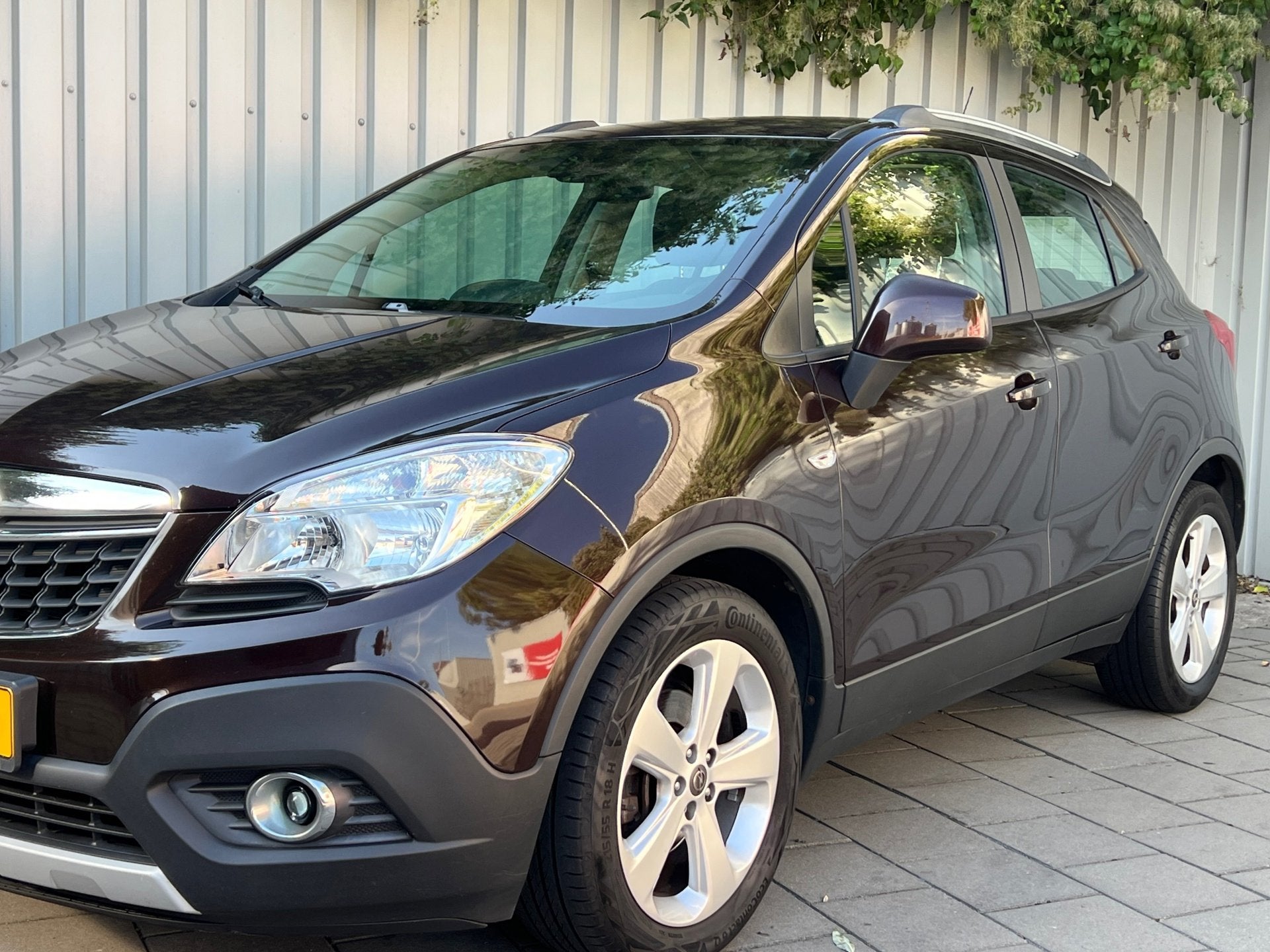 Opel Mokka 1.6 Cosmo|114000KM|Navigatie|Climate Control|, Auto's, Voorwielaandrijving, Gebruikt, Zwart, 4 cilinders