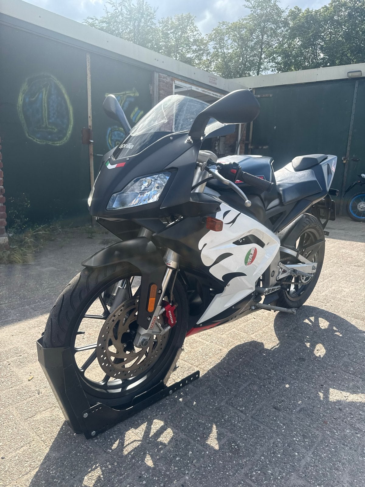 Aprilia rs50 derbi gpr nieuw helemaal gereviseerd, 6 versnellingen, Derbi, Maximaal 45 km/u, Derbi