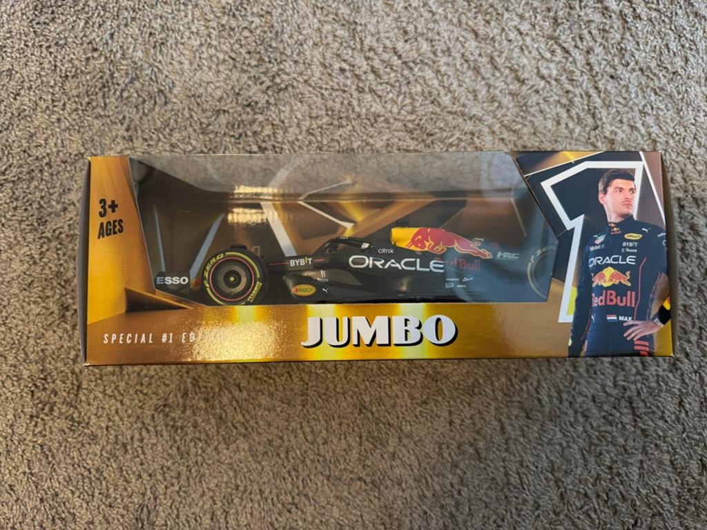 Jumbo Max Verstappen auto, Ophalen of Verzenden, Nieuw, Auto, Overige merken