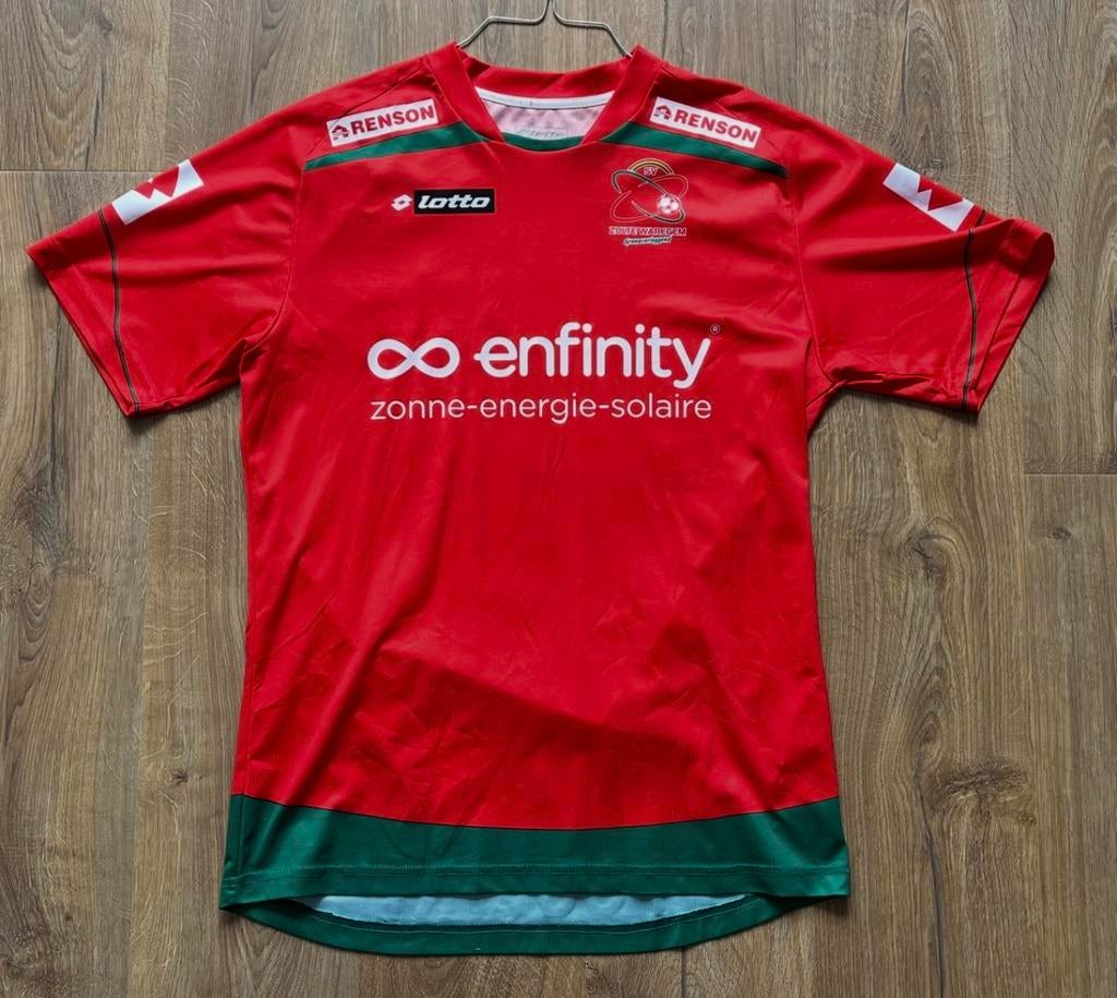 Shirt Zulte Waregem Thuis 2009-2010 Lotto XL voetbal België, Ophalen of Verzenden, Gebruikt, Buitenlandse clubs, Shirt