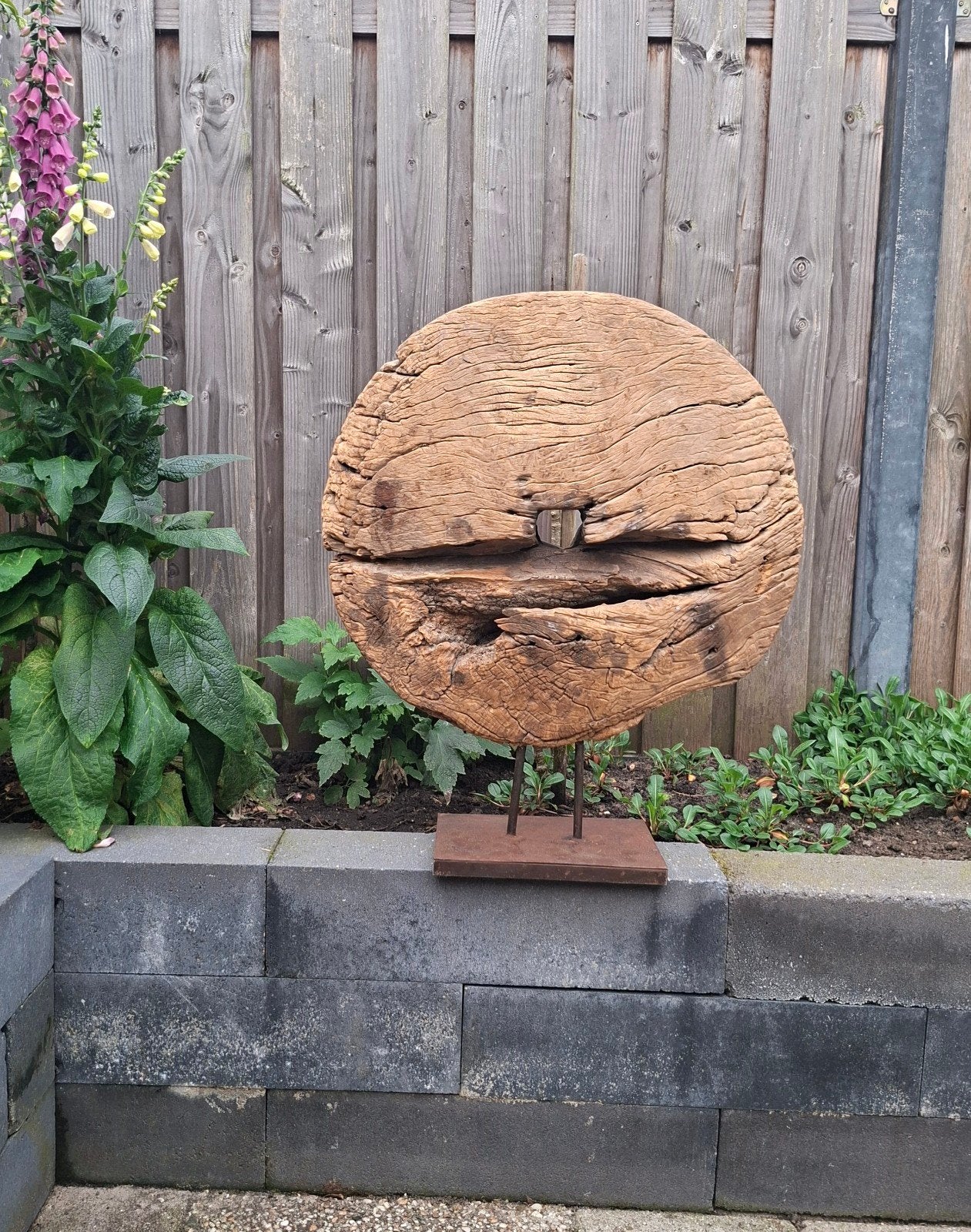 Decoratieve houten wiel, Antiek en Kunst, Antiek | Overige Antiek, Ophalen