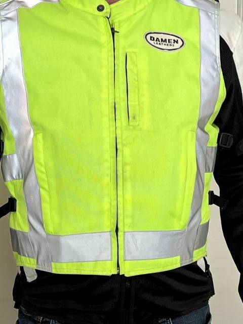 High-visibility / Veiligheidsvest maat XL, Motoren, Kleding | Motorkleding, Ophalen, Jas | textiel, Tweedehands, Dames