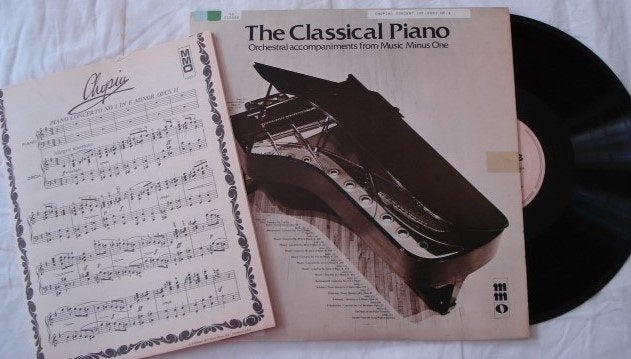 The Classical Piano - Chopin - piano concerto #1 in E minor, LP, Gebruikt, Ophalen of Verzenden, Inclusief boekje