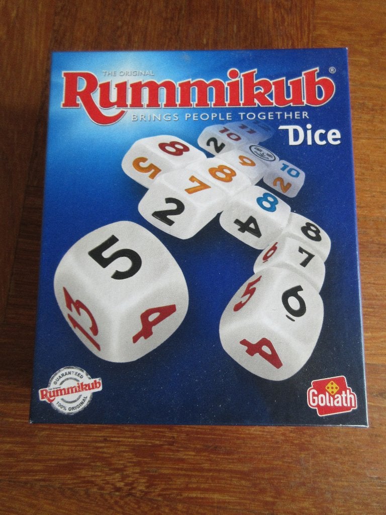 Rummikub Dice, Een of twee spelers, Ophalen of Verzenden, Gebruikt