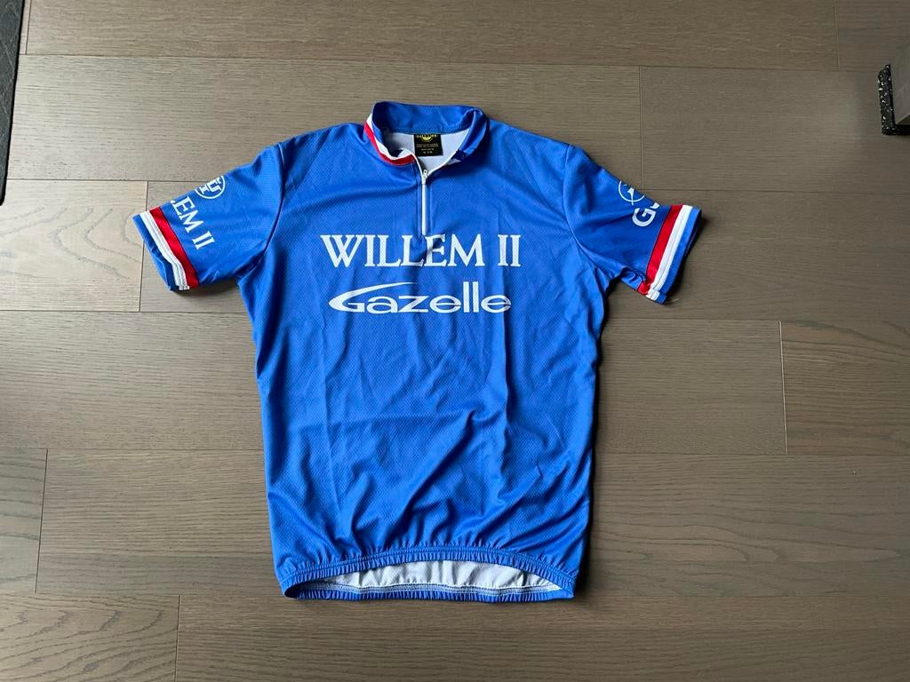 Vintage wielershirt koerstrui Gazelle, Fietsen en Brommers, Ophalen, Gebruikt, Heren, Overige maten