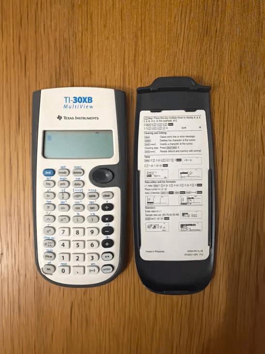 Texas Instruments TI-30XB MultiView | Grafische rekenmachine, Diversen, Rekenmachines, Gebruikt, Grafische rekenmachine, Ophalen of Verzenden