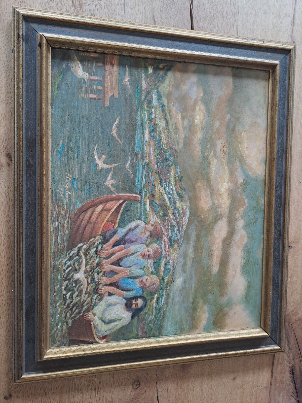Wonderbare visvangst, Antiek en Kunst, Ophalen of Verzenden