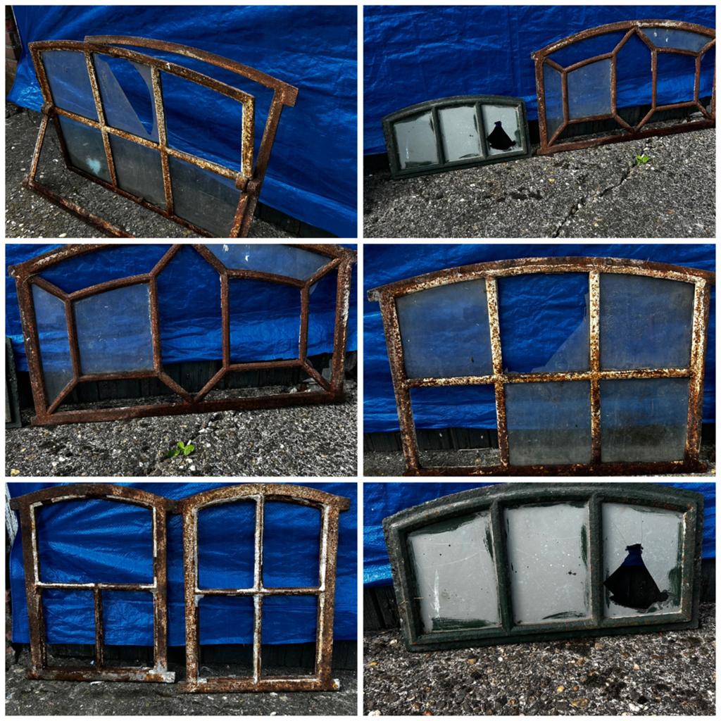 Ijzeren stalramen. Diverse, Doe-het-zelf en Verbouw, Glas en Ramen, Ophalen of Verzenden, Zo goed als nieuw, Minder dan 80 cm