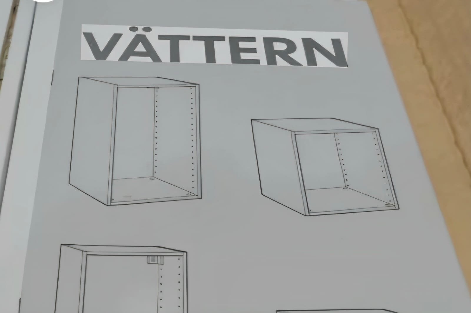Ikea Vättern Badkamerkastje 40x19x45 cm - Nieuw, Minder dan 50 cm, Overige typen, Nieuw, Ophalen of Verzenden