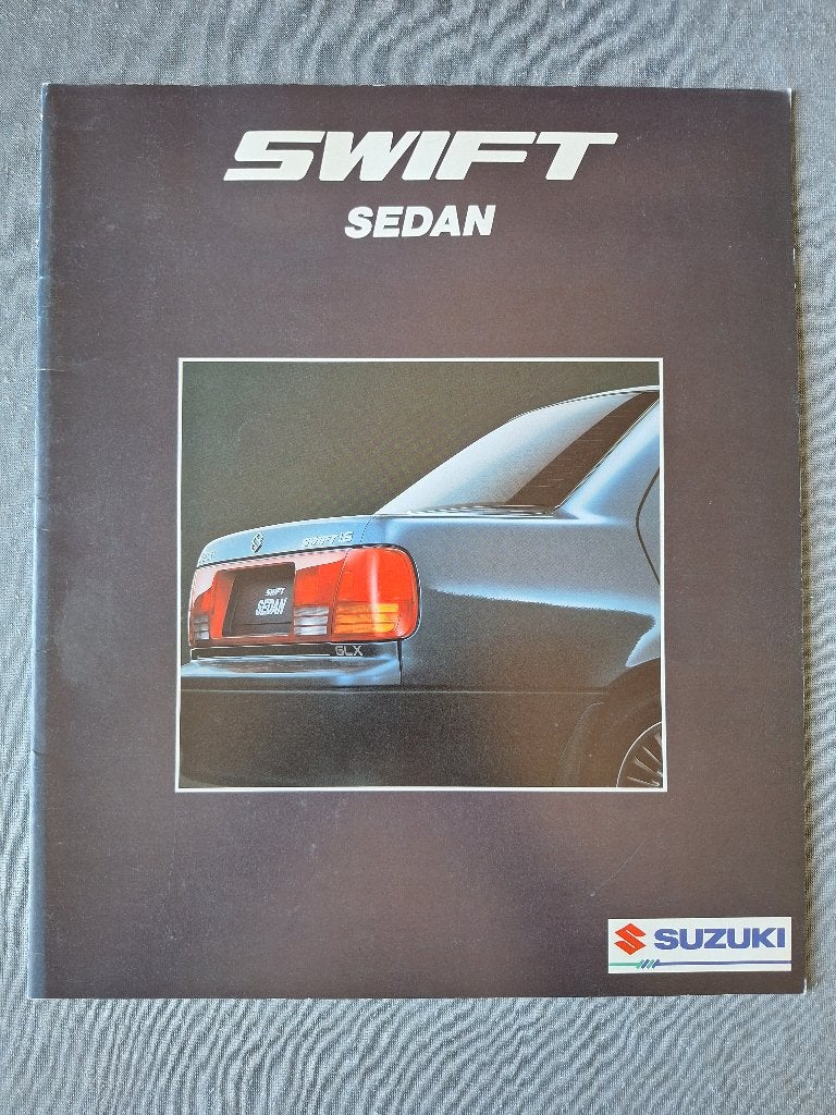 Brochure SUZUKI SWIFT SEDAN - 1990 NL, Verzenden, Gelezen, Overige merken