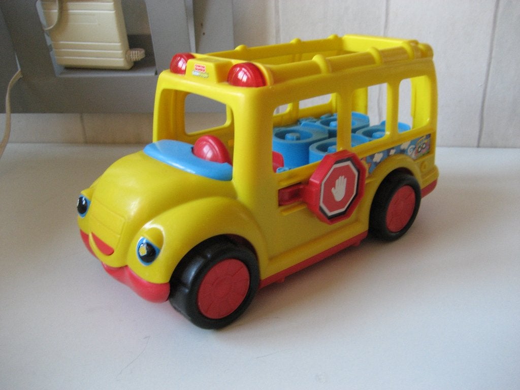 little people fisher price grote gele bus, Ophalen of Verzenden, Zo goed als nieuw, Auto of Voertuig