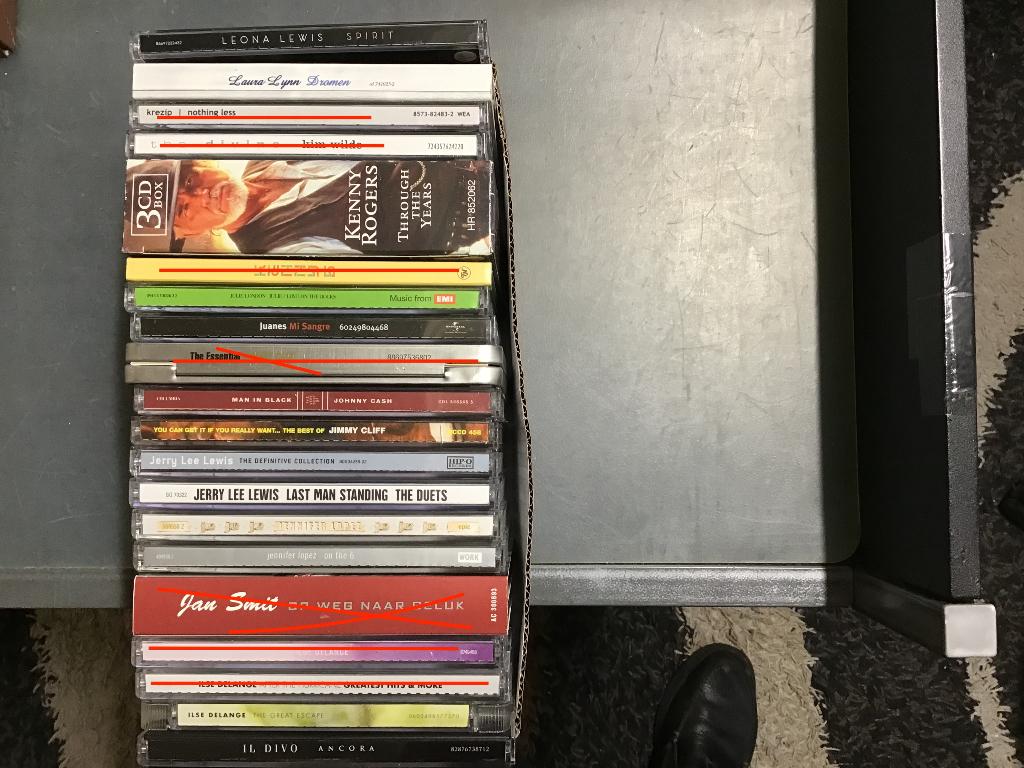 CD's 17, P/ST   0,50  OF  1  OF  2  EURO., Ophalen of Verzenden, Zo goed als nieuw