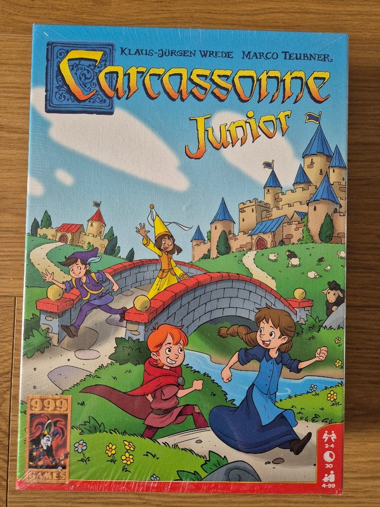 Carcassonne Junior (nieuw), Een of twee spelers, Ophalen of Verzenden, Nieuw, 999 Games