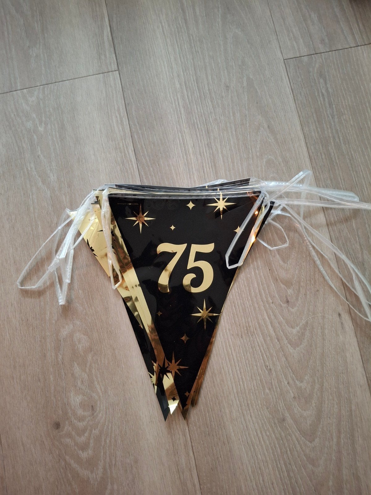 vlaggenlijn 75 jaar, Ophalen of Verzenden, Zo goed als nieuw