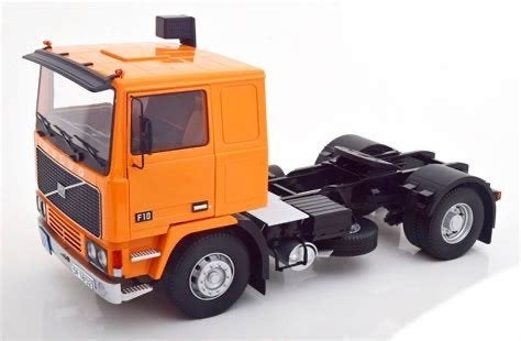 Road Kings 180035 Volvo F10 Deutrans 1977 oranje - 1/18, Ophalen of Verzenden, Nieuw, Overige typen, Overige merken