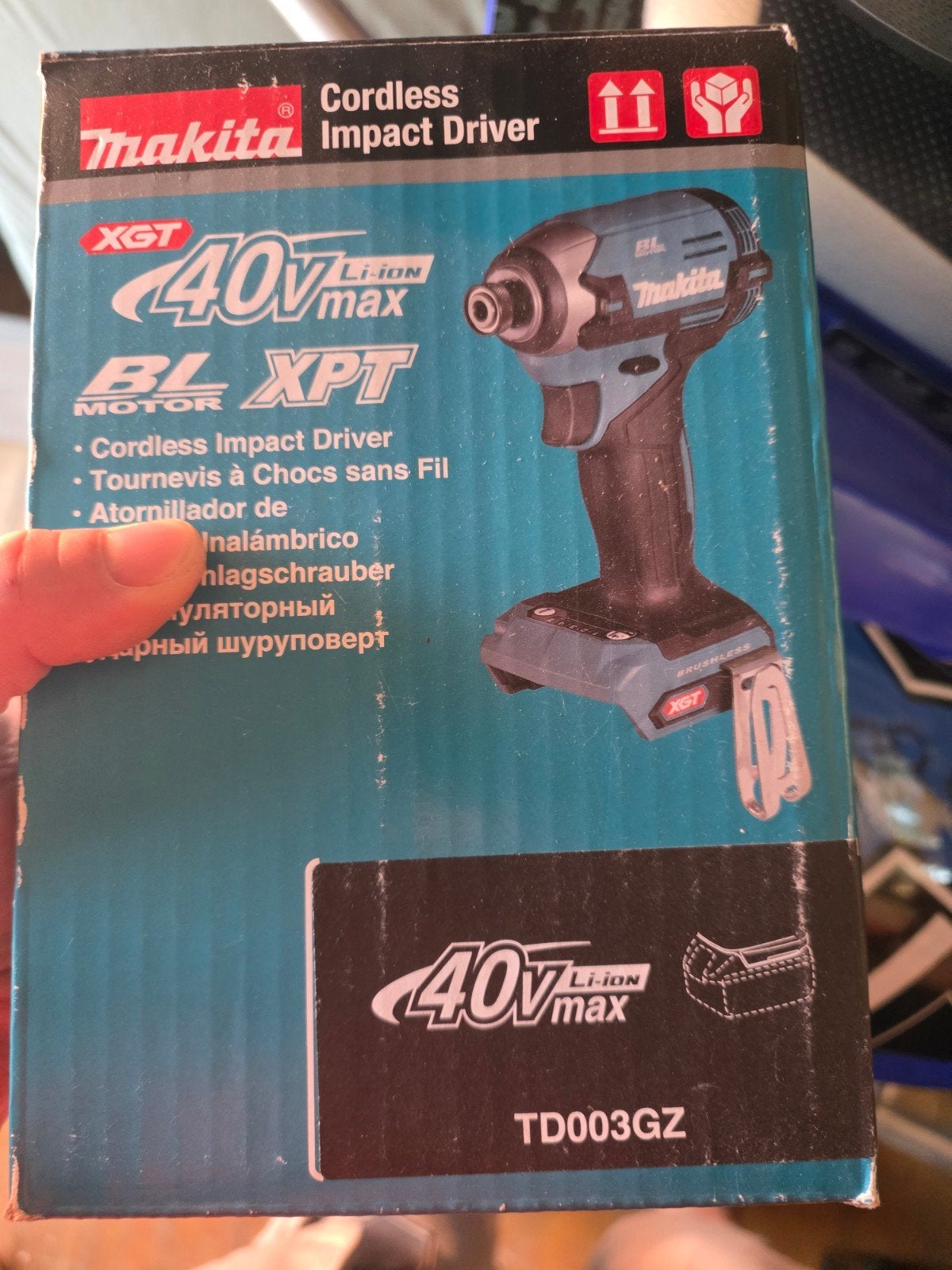 Nieuwe Makita XGT TD003GZ Accu Slagschroevendraaier 40V, Ophalen of Verzenden, Nieuw, Boor- en Schroefmachine