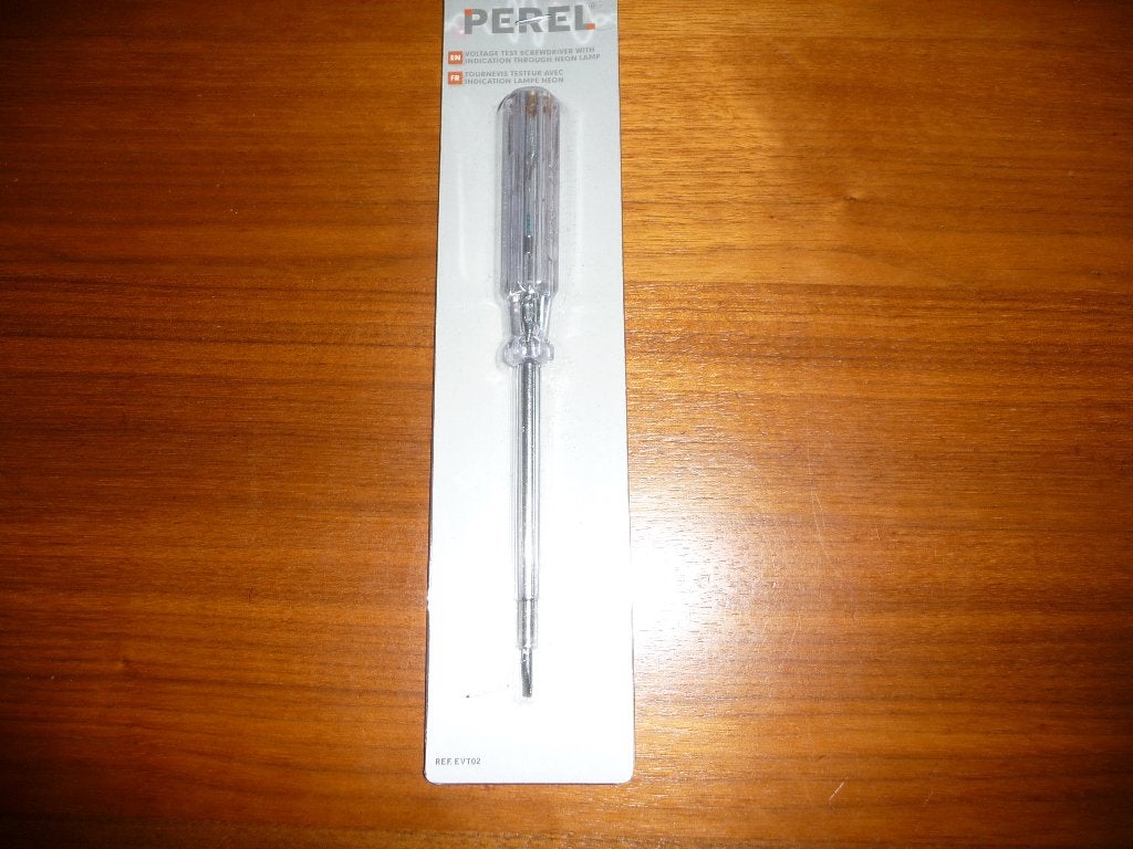 Spanningzoeker (in vorm van een schroevendraaier). Nieuw., Doe-het-zelf en Verbouw, Elektra en Kabels, Ophalen of Verzenden, Nieuw